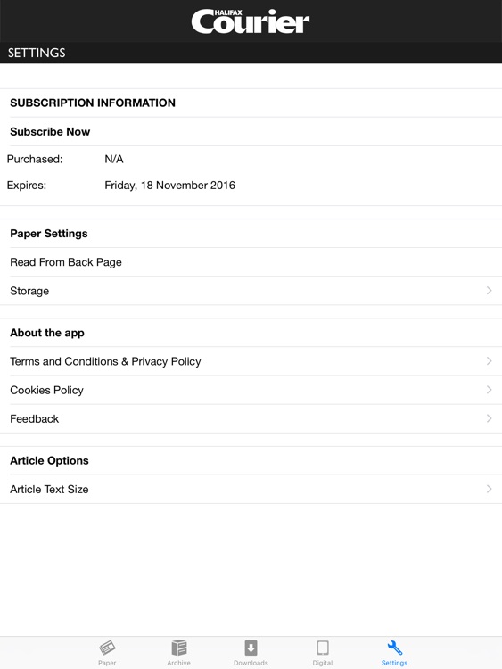 The Halifax Courier Newspaper screenshot-4