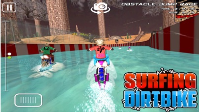 Surfing Dirt Bike - Dirt Bike Jetski Racing Games Screenshot 2