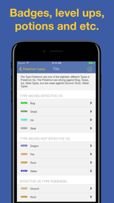 Pocket Wiki for Pokemon Go [Unofficial] screenshot