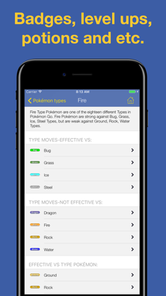 Pocket Wiki for Pokemon Go [Unofficial] screenshot 4