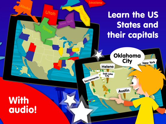 USA for Kids - Games & Fun with the U.S. Geographyのおすすめ画像2