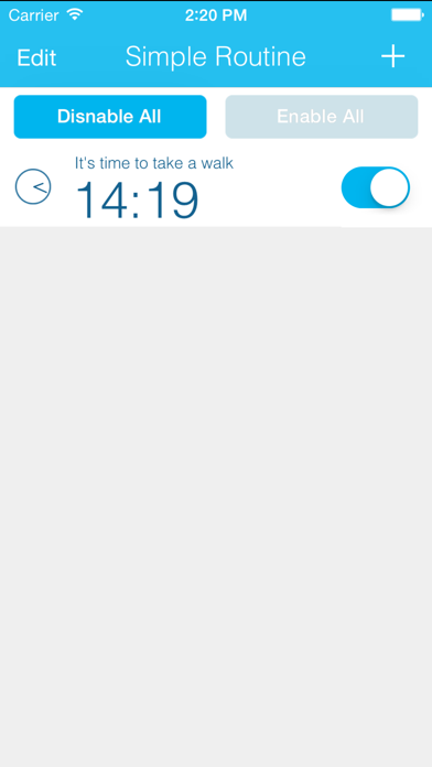 Screenshot #1 pour Simple Routine - Daily Reminder