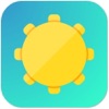 SunClock - Weather clock icon