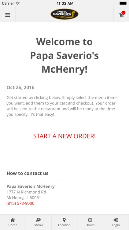 Papa Saverio's McHenry