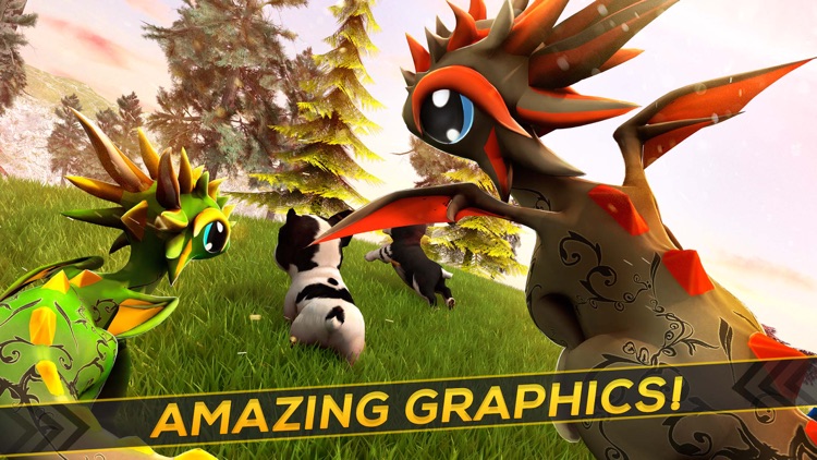 My Baby Pet Dragon: The Little Run vs Puppies