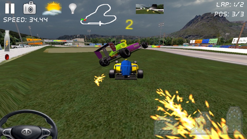 Race Rally 3D Chasing Fast AI Car's Racer Game screenshot 2