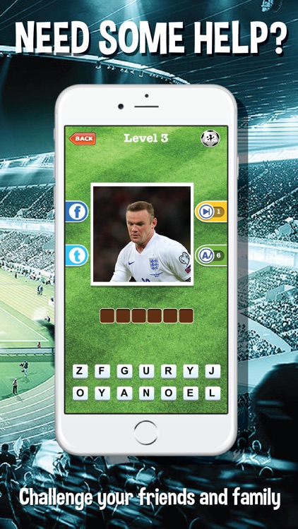 Guess who's the football players quiz app - Top footballer stars trivia game for real soccer fan screenshot-3