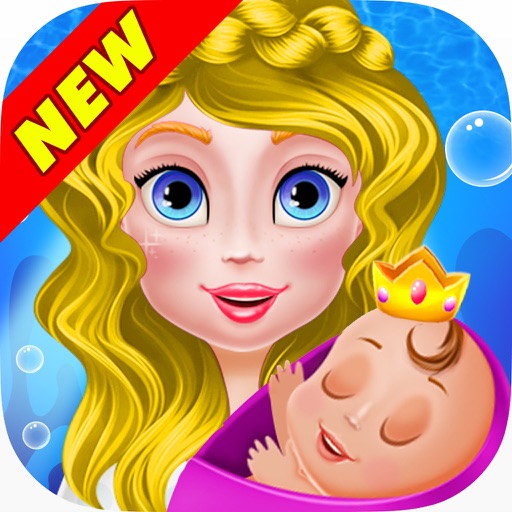 Newborn Baby- games for girls Icon
