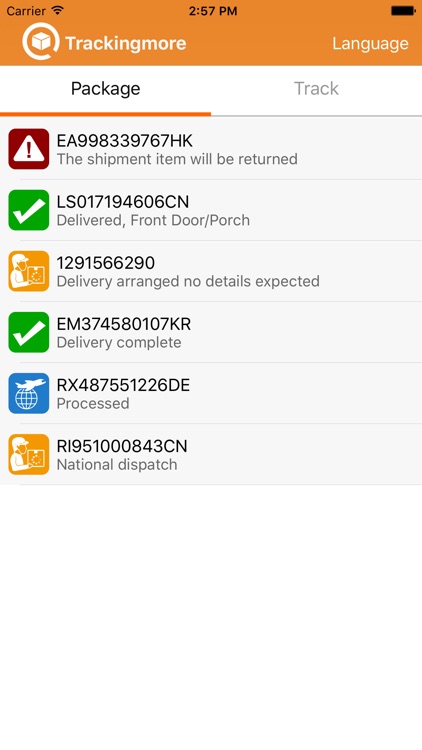 Trackingmore screenshot-4