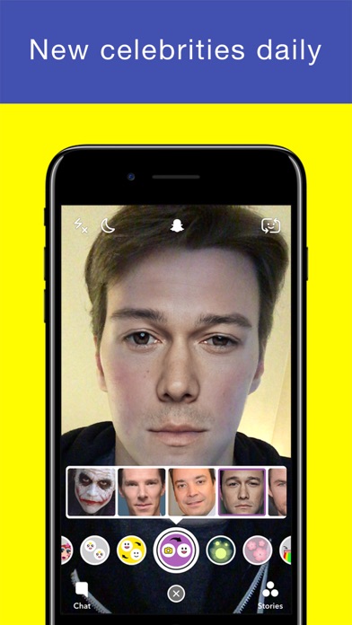 CelebSwap - Faceswap with celebrities for Snapchat screenshot