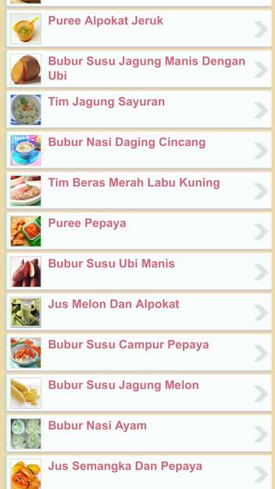 How to cancel & delete Resep Masakan Bayi from iphone & ipad 1