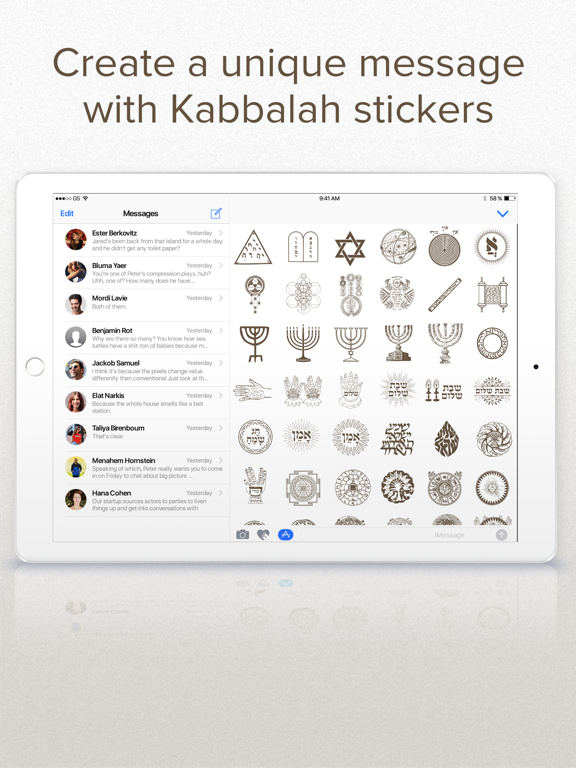 Screenshot #5 pour Kabbalah Stickers