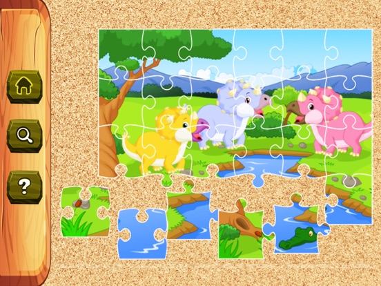 無料恐竜パズル ジグソー パズル ゲーム - 恐竜パズル子供幼児および幼児の学習ゲームのおすすめ画像5