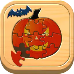 Kids Halloween Puzzles and Logic Games app icon