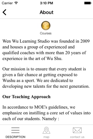 Wen Wu Learning Studio screenshot 2