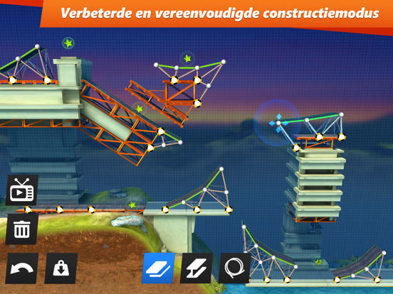Bridge Constructor Stunts iPad app afbeelding 3
