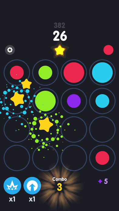 Screenshot #3 pour Groo - Endless Swipe Puzzle