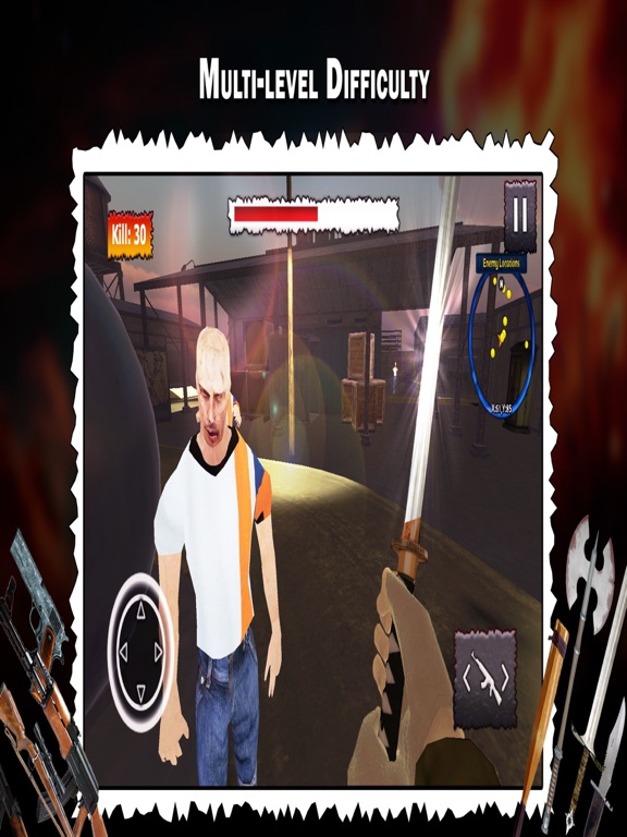 Zombie Sniper Shoot-Commando Front Call of Zombies iPad screenshot