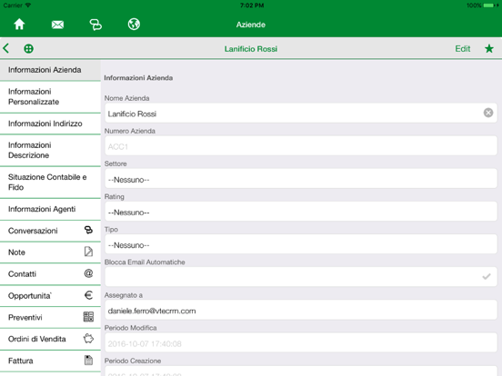 Screenshot #6 pour Profilo CRM