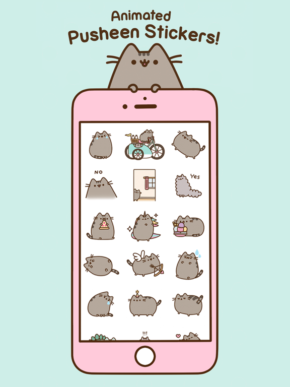 Télécharger Pusheen Animated Stickers pour iPhone / iPad sur l'App Store  (Autocollants)