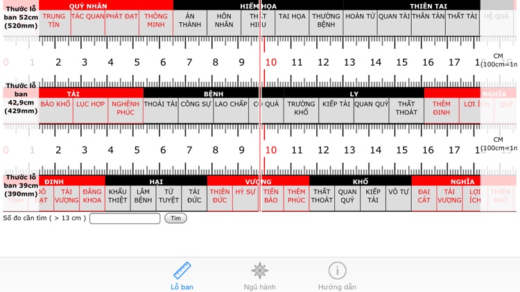 Thước lỗ ban Pro screenshot-4