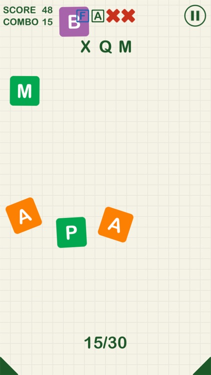 Letter Fall : Swipe Letters