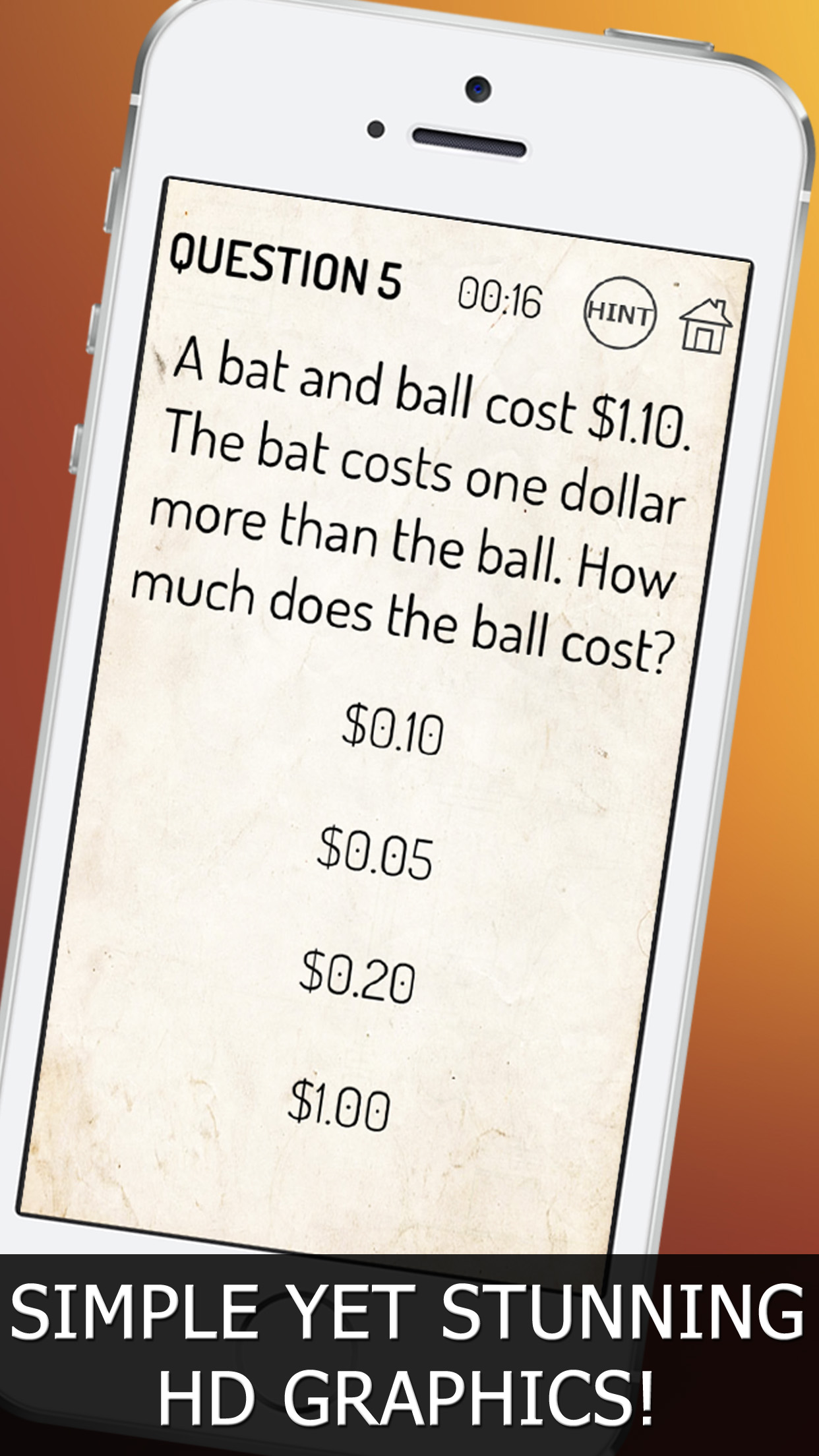 Moronic Test - Stupid Moron Idiot Quiz Game Free screenshot 4