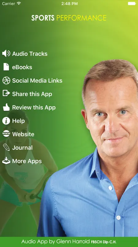 Sports Performance Hypnosis by Glenn Harrold screenshot 1 of 5