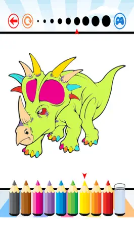 Game screenshot Dinosaur Art Coloring Book - Activities for Kids apk