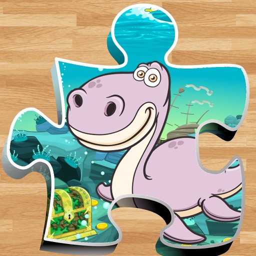 Dinosaur Jigsaw Puzzle - Magic Board Fun for Kids iOS App