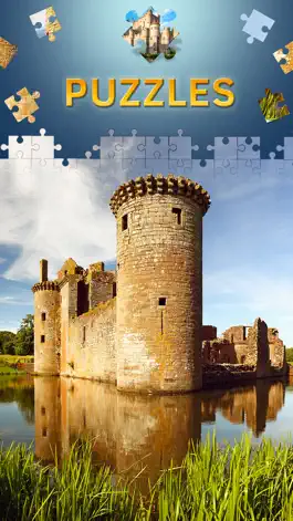 Game screenshot Пазлы замки и дворцы. Премиум apk