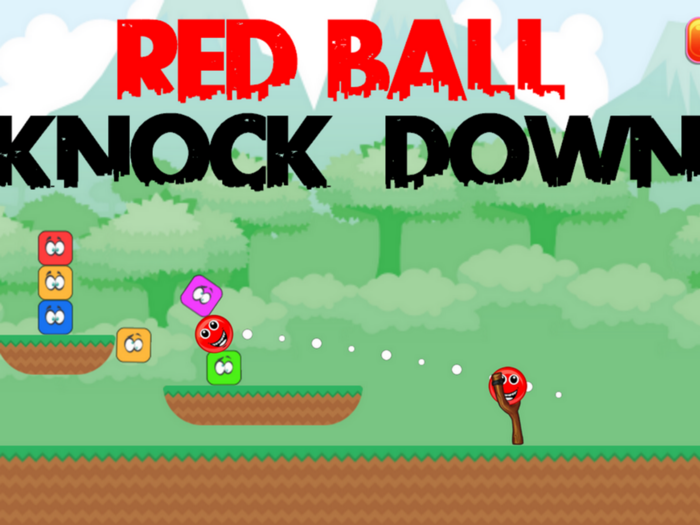Red Ball Knock Down