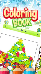 Christmas Colorfly – Free Color.ing Book for Kids screenshot #3 for iPhone