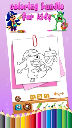Coloring Book Pages Kids Learn Paint for Preschool screenshot 2