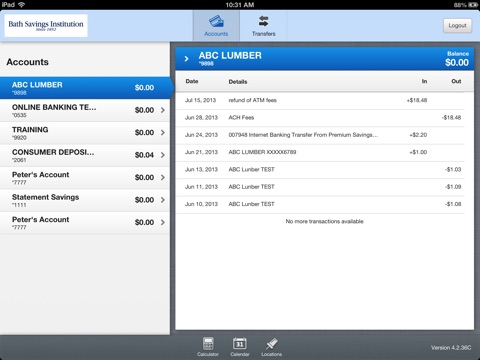 Bath Savings for iPad screenshot 2