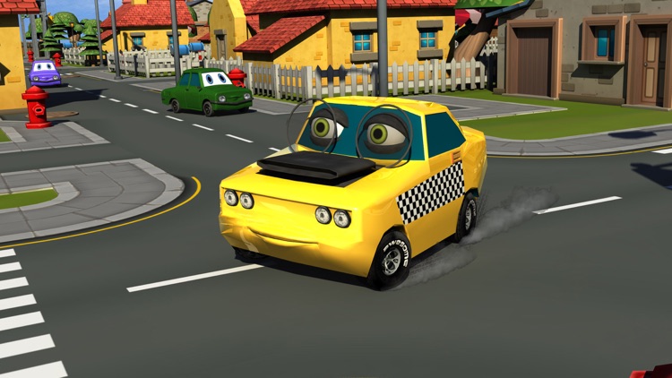 Kids Taxi Parking Simulator screenshot-3