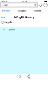 French English Dictionary - FrEngDict screenshot