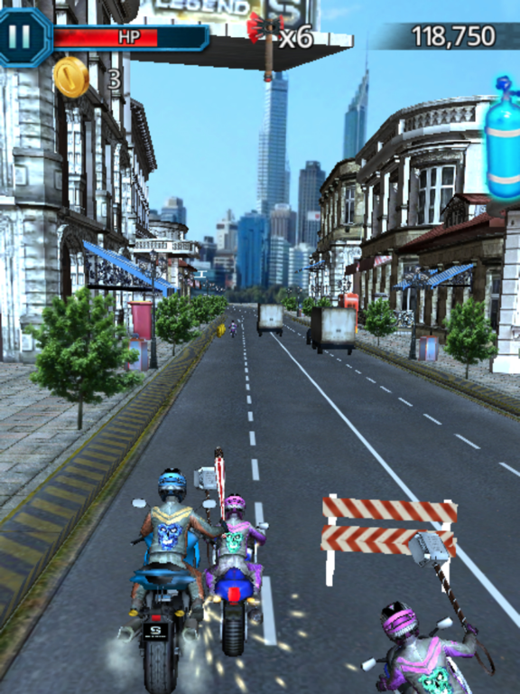 Screenshot #4 pour 暴力摩托3D：掌上极品赛车#全民天天飞车游戏*托马斯的登山赛车