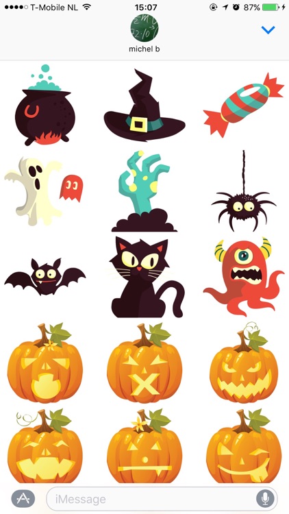 Eerie Halloween Stickers