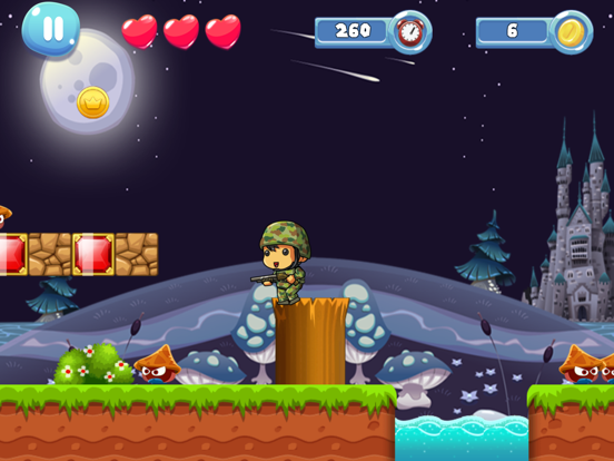 Screenshot #5 pour Super Plate Forme De Soldat Aventure Jungle Jeu Du