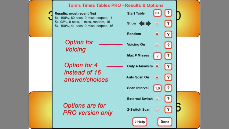 Tom's Times Tables PRO screenshot-3