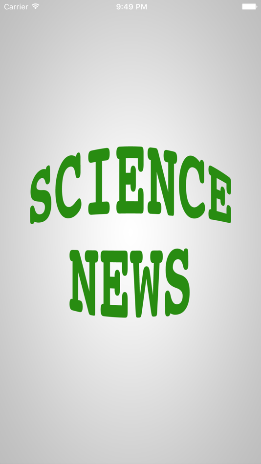 Science News - A News Reader for Science Buffs and Knowledge Seekers Everywhere! - 1.0.1 - (iOS)