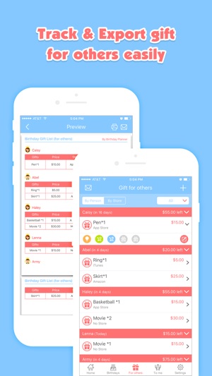 Birthday Planner Pro - Event Countdown & Gift List(圖3)-速報App