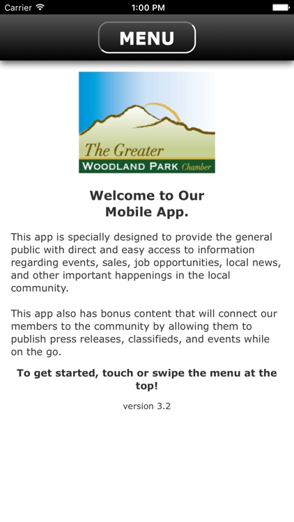 Greater Woodland Park Chamber w/Access