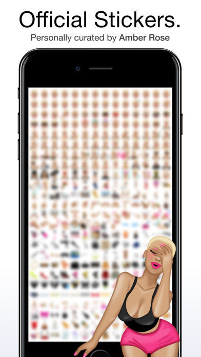 Screenshot #2 pour MuvaMoji Amber Rose ™ by Moji Stickers