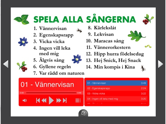 Screenshot #5 pour 14 Sånger Kojan
