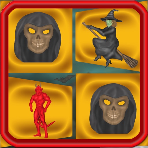 Halloween Memory Flash Cards Match iOS App