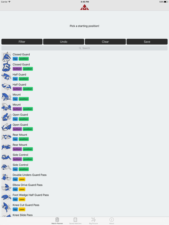 Screenshot #6 pour Matnet Jiu-Jitsu Database