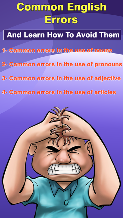 How to cancel & delete Common English Errors - Improve Your English from iphone & ipad 4