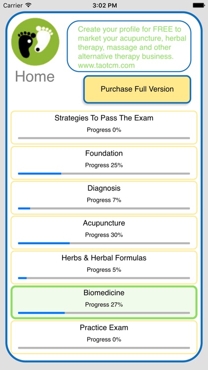 Acupuncture Licensing Exam Preparation